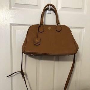 Tory Burch triple compartment tote